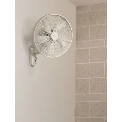 Lucci Air 21326649 - seinale paigaldatav ventilaator GLIDE 36W/230V, läbimõõt 45 cm, valge, kaugjuhtimispuldiga