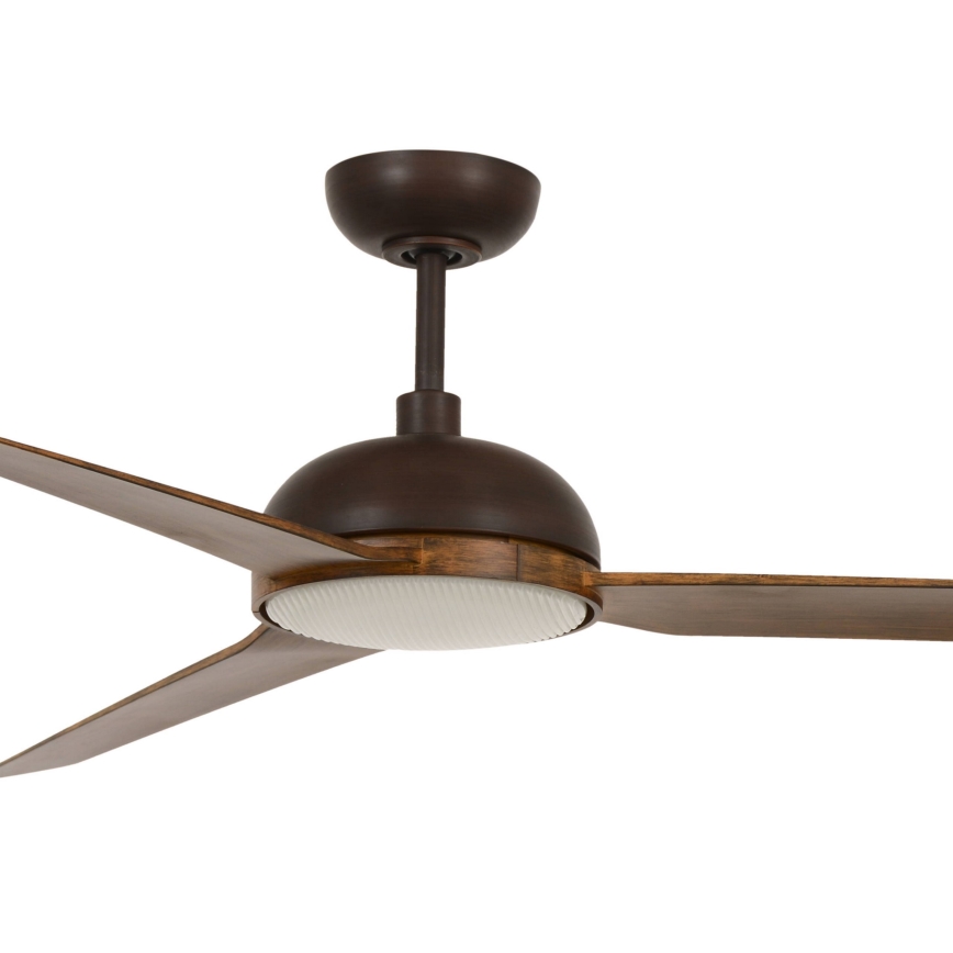Lucci air 213300 - LED Hämardatav laeventilaator UNIONE 1xGX53/12W/230V pruun + kaugjuhtimispult