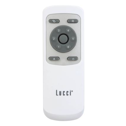 Lucci air 213302 - LED Hämardatav laeventilaator SLIPSTREAM 1xGX53/12W/230V valge + pult