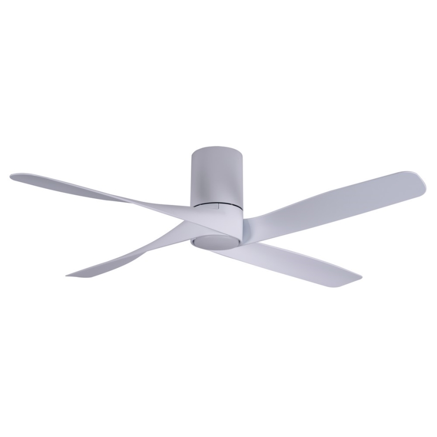 Lucci air 213350 - LED Hämardatav laeventilaator RIVIERA 1xGX53/12W/230V valge + pult