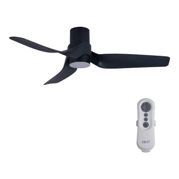 Lucci air 213354 - LED Hämardatav laeventilaator NAUTICA 1xGX53/12W/230V must + pult