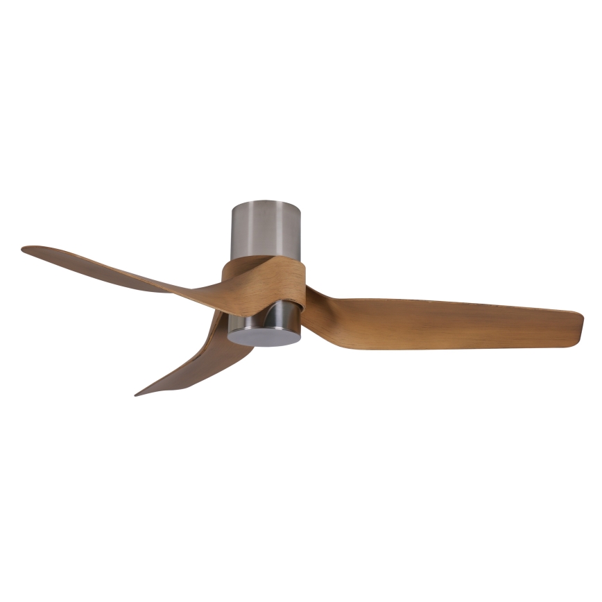 Lucci air 213355-LED Hämardatav laeventilaator NAUTICA 1xGX53/12W/230V pruun/läikiv kroom + kaugjuhtimispult