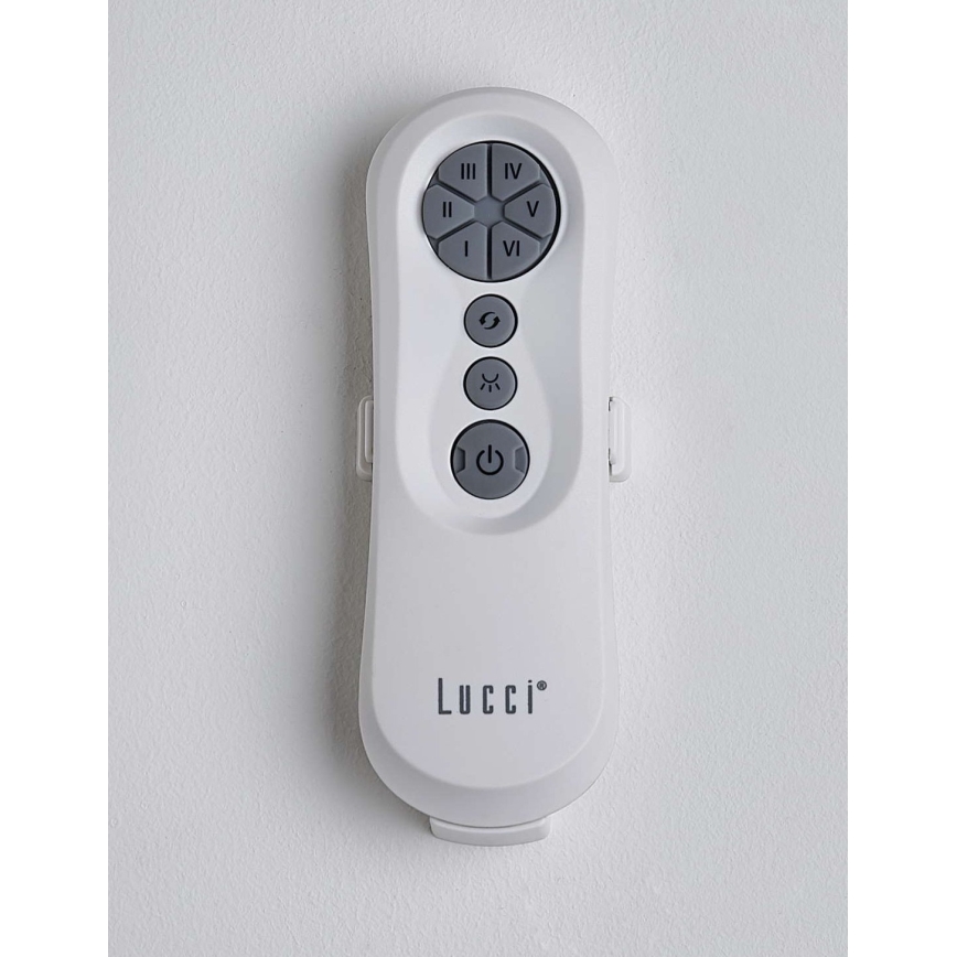 Lucci air 213355-LED Hämardatav laeventilaator NAUTICA 1xGX53/12W/230V pruun/läikiv kroom + kaugjuhtimispult