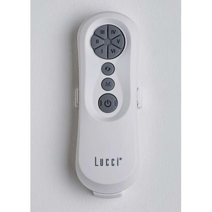 Lucci air 213358 - LED Hämardatav laeventilaator LINE 1xGX53/12W/230V must + pult