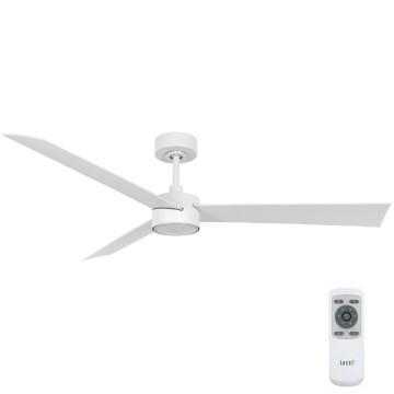 Lucci air 21610349- LED Hämardatav laeventilaator CLIMATE 1xGX53/12W/230V valge + kaugjuhtimispult