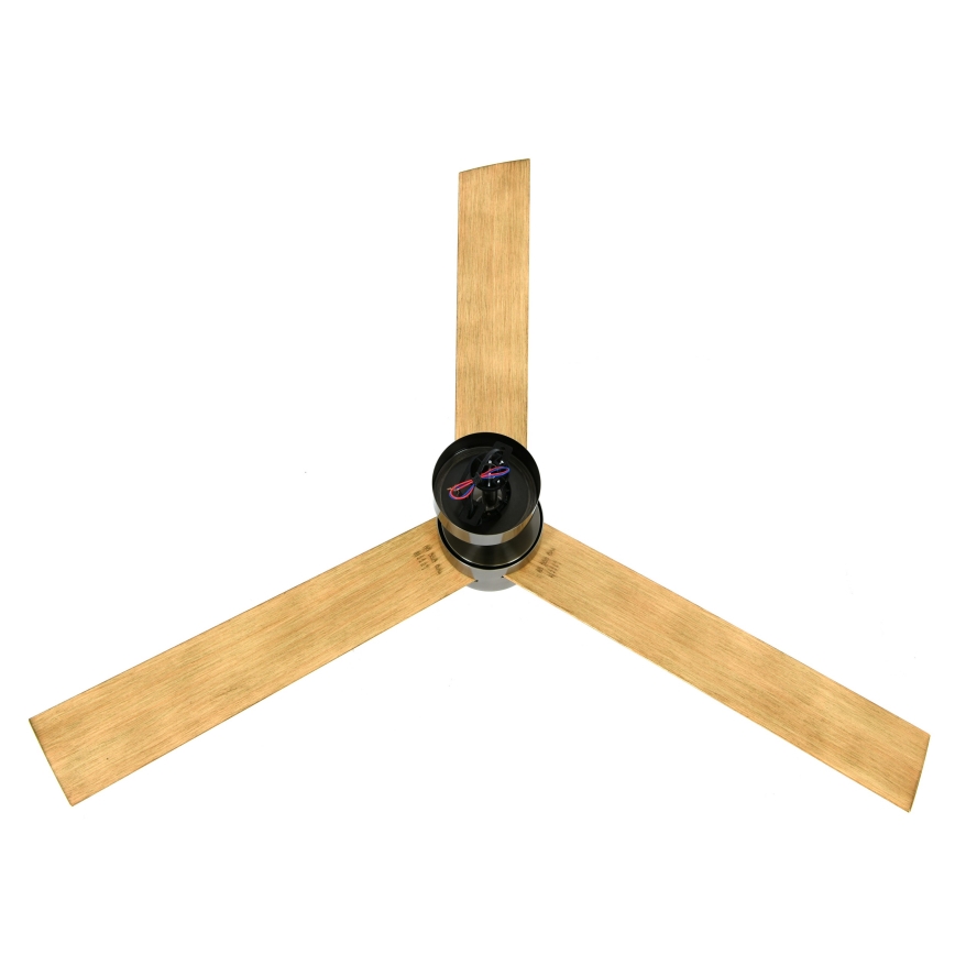Lucci air 21610449 - LED Hämardatav laeventilaator CLIMATE 1xGX53/12W/230V pruun/läikiv kroom + kaugjuhtimispult