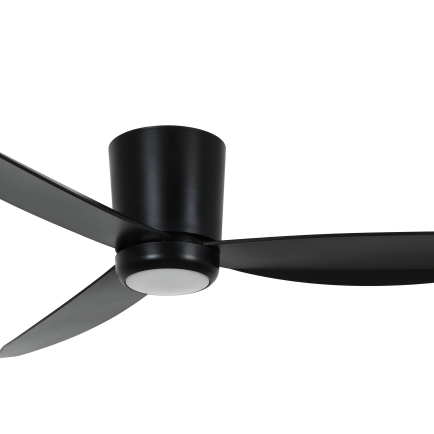 Lucci air 21610749 - LED Hämardatav laeventilaator ARRAY 1xGX53/12W/230V must + kaugjuhtimispult
