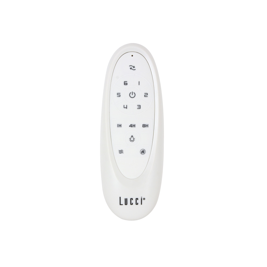 Lucci air 21610749 - LED Hämardatav laeventilaator ARRAY 1xGX53/12W/230V must + kaugjuhtimispult