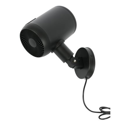 Lucci Air 21612649 - Seinaventilaator JET 32W/230V must + kaugjuhtimispult