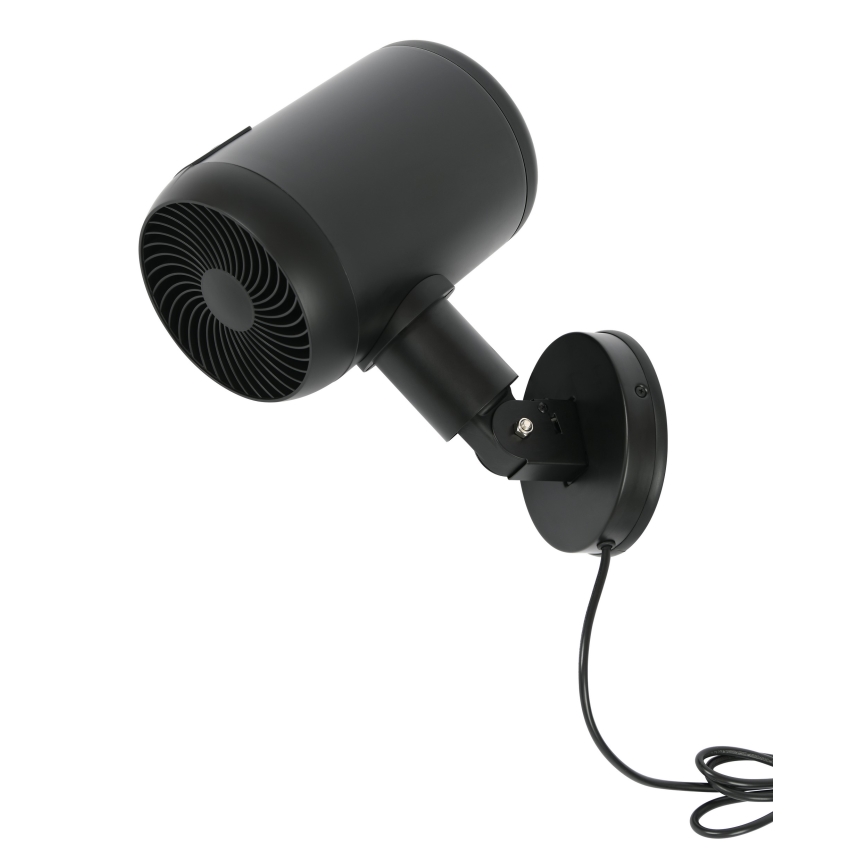 Lucci Air 21612649 - Seinaventilaator JET 32W/230V must + kaugjuhtimispult