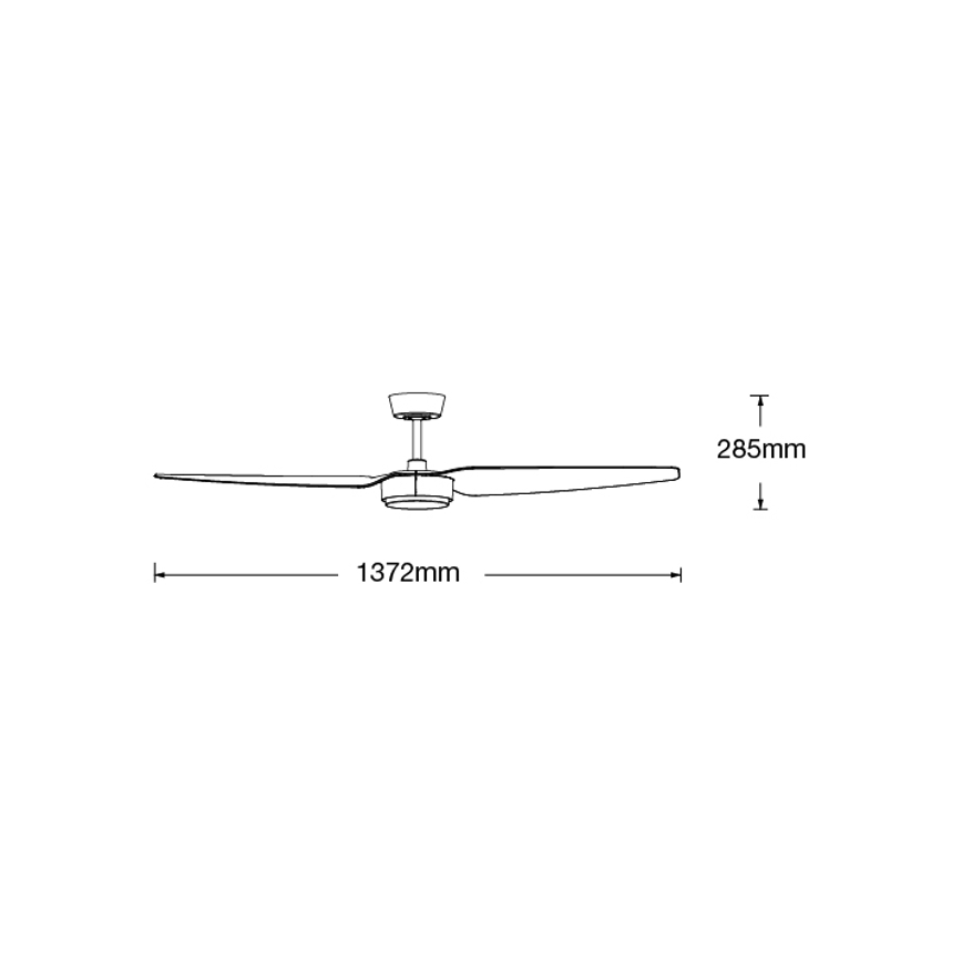 Lucci air 21615349 - Laeventilaator CONDOR valge + kaugjuhtimispult