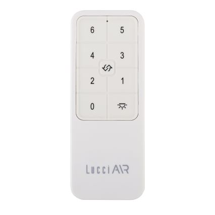 Lucci air 21616049 - Laeventilaator MONZA IP55 valge + kaugjuhtimispult