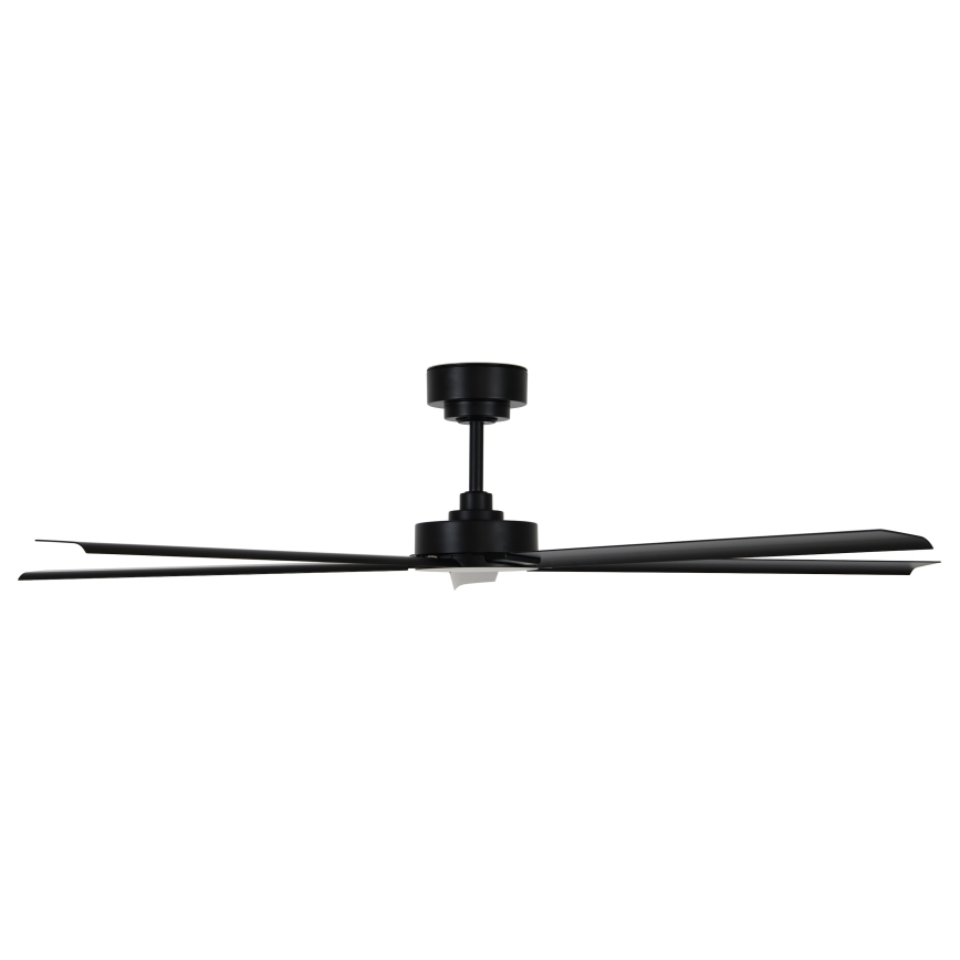 Lucci air 21616149 - Laeventilaator MONZA IP55 must + kaugjuhtimispult
