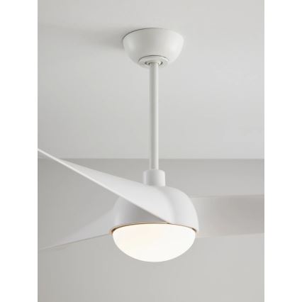 Lucci Air 21617049 - hämardatav LED laeventilaator OSPREY 1xGX53/12W/230V läbimõõt 132 cm valge + kaugjuhtimispult