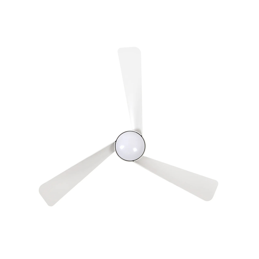 Lucci Air 21617049 - hämardatav LED laeventilaator OSPREY 1xGX53/12W/230V läbimõõt 132 cm valge + kaugjuhtimispult