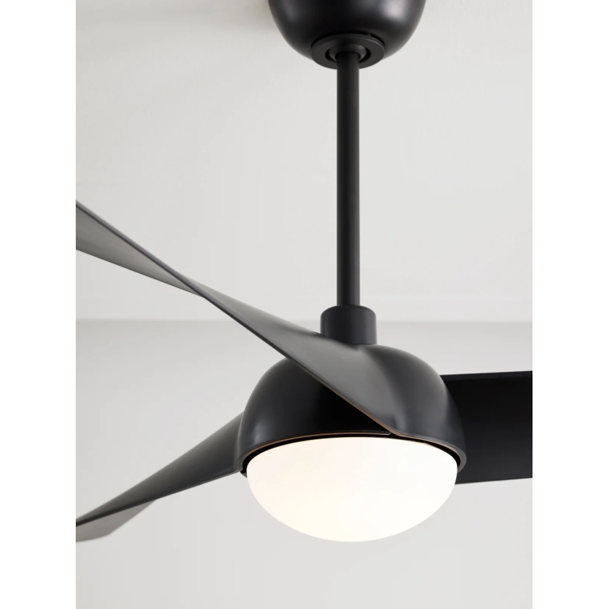 Lucci Air 21617149 - LED hämardatav laeventilaator OSPREY 1xGX53/12W/230V läbimõõt 132 cm must + kaugjuhtimispult