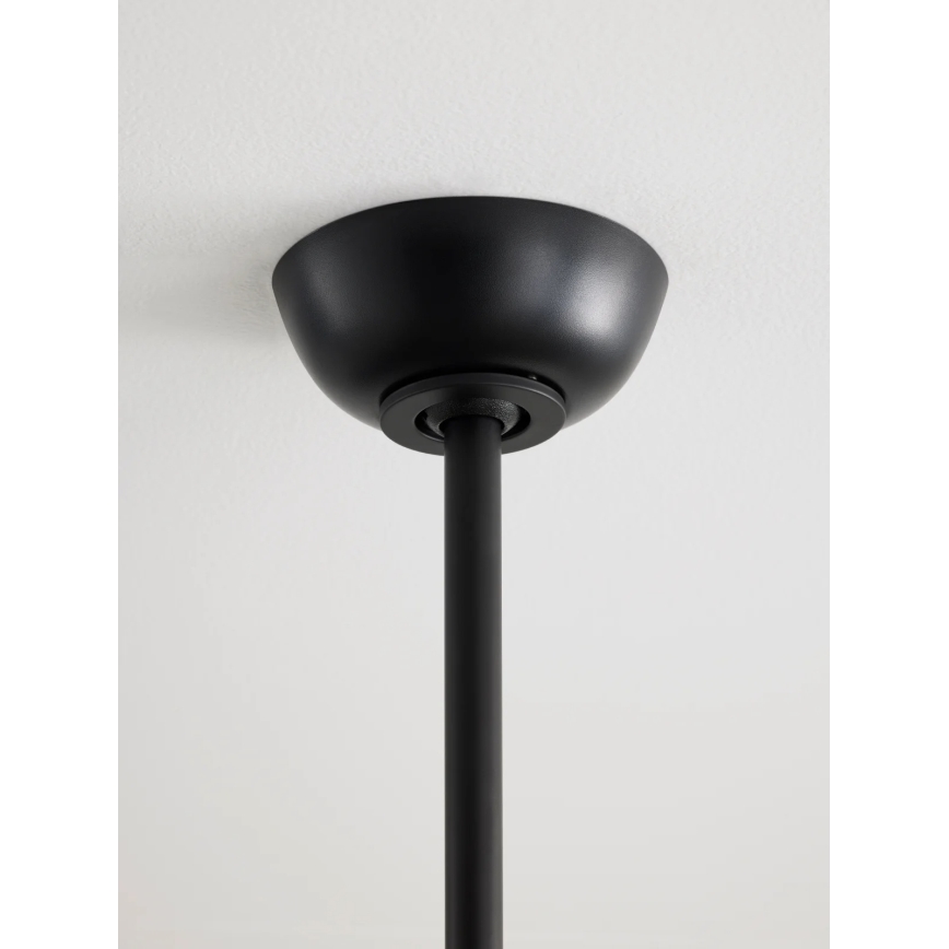 Lucci Air 21617149 - LED hämardatav laeventilaator OSPREY 1xGX53/12W/230V läbimõõt 132 cm must + kaugjuhtimispult