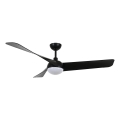 Lucci Air 21617149 - LED hämardatav laeventilaator OSPREY 1xGX53/12W/230V läbimõõt 132 cm must + kaugjuhtimispult