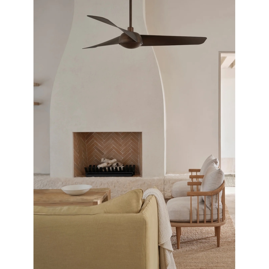 Lucci Air 21617249 - LED-hämardatav laeventilaator OSPREY 1xGX53/12W/230V, läbimõõt 132 cm, pronks + kaugjuhtimispult