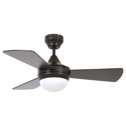 Lucci Air 512311 - Laeventilaator AIRLIE HUGGER 2xE27/15W/230V puit/pruun + kaugjuhtimispult