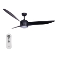 Lucci air 512910 - LED Laeventilaator AIRFUSION NORDIC LED/20W/230V must + kaugjuhtimispult
