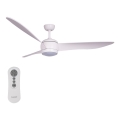 Lucci air 512911 - LED Laeventilaator AIRFUSION NORDIC LED/20W/230V puit/valge + kaugjuhtimispult