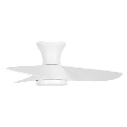 Lucci Air 51307149 - LED-hämardatav laeventilaator SYROS II, 18 W, 230 V, 3000/4000/6000 K, läbimõõt 76 cm, valge + kaugjuhtimispult