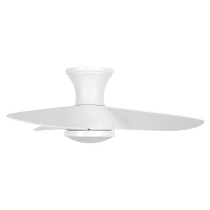 Lucci Air 51307149 - LED-hämardatav laeventilaator SYROS II, 18 W, 230 V, 3000/4000/6000 K, läbimõõt 76 cm, valge + kaugjuhtimispult