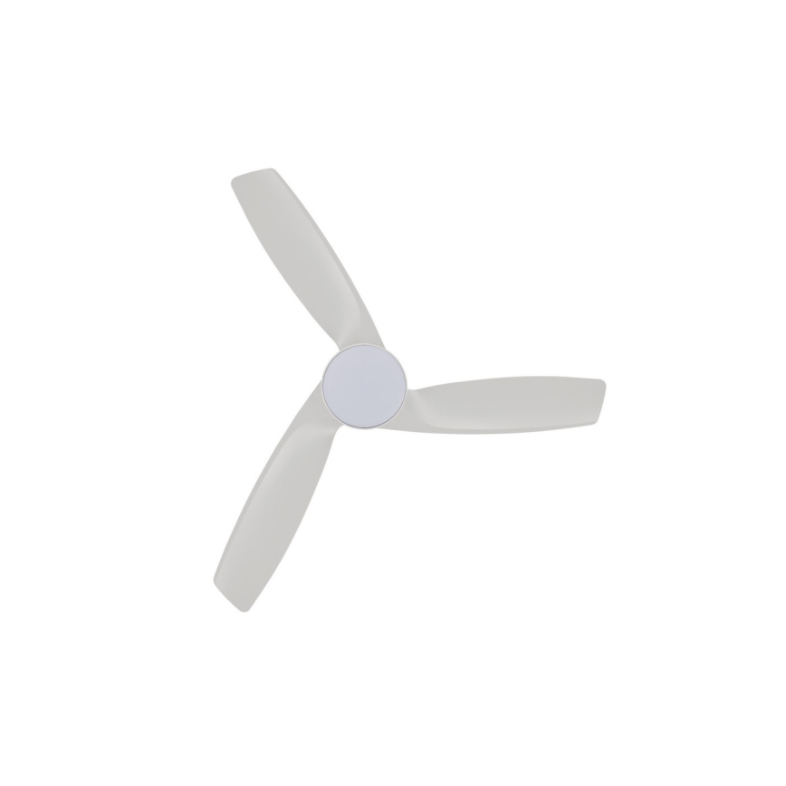 Lucci Air 513073 - Hämardatav LED laeventilaator BRONX LED/18W/230V 3000/4000/6000K läbimõõduga 132 cm valge + kaugjuhtimispult