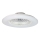 Lucci Air 513200 - LED Hämardatav laeventilaator valgustiga OSLO LED/20W/230V 3000/4500/6500K valge + kaugjuhtimispult