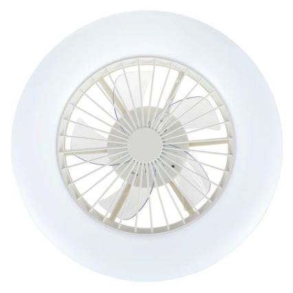Lucci Air 513200 - LED Hämardatav laeventilaator valgustiga OSLO LED/20W/230V 3000/4500/6500K valge + kaugjuhtimispult