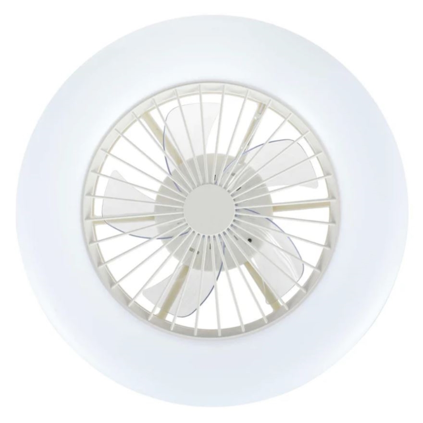 Lucci Air 513200 - LED Hämardatav laeventilaator valgustiga OSLO LED/20W/230V 3000/4500/6500K valge + kaugjuhtimispult