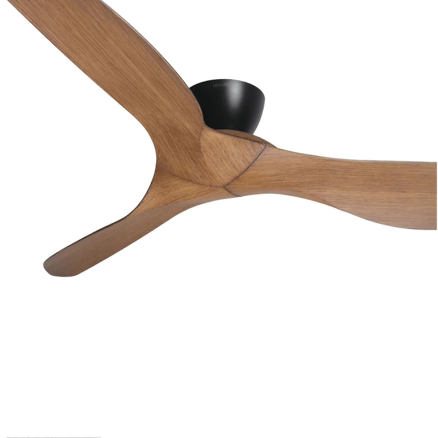 Lucci Air 514032 - Laeventilaator KOTARA läbimõõt 137 cm pruun/must + kaugjuhtimispult