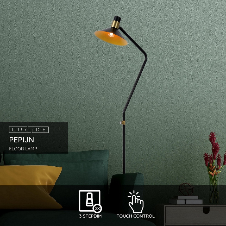 Lucide 05728/01/30 - Hämardatav põrandalamp PEPIJN 1xE14/40W/230V