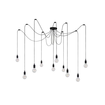 Lucide 08408/10/30 - Rippvalgusti FIX MULTIPLE 10xE27/60W/230V