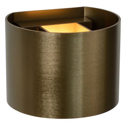 Lucide 09218/04/97 - LED Hämardatav seinavalgusti XIO 1xG9/4W/230V pruun