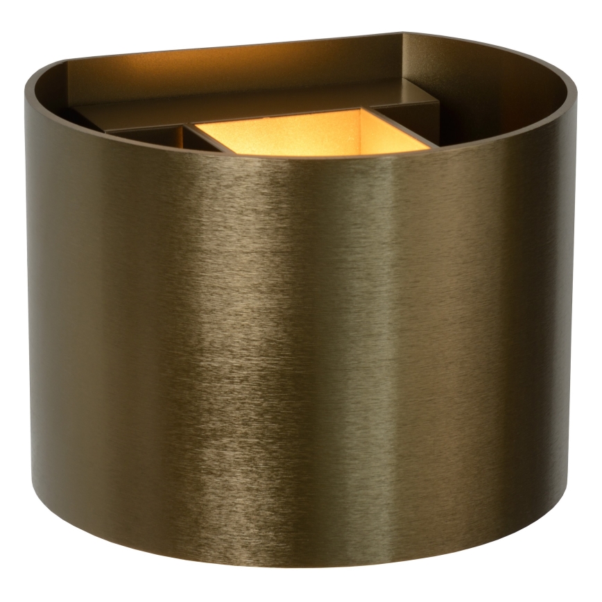 Lucide 09218/04/97 - LED Hämardatav seinavalgusti XIO 1xG9/4W/230V pruun