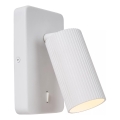 Lucide 09239/11/31 - Seinale suunavalgusti CLUBS 1xGU10/40W/230V valge