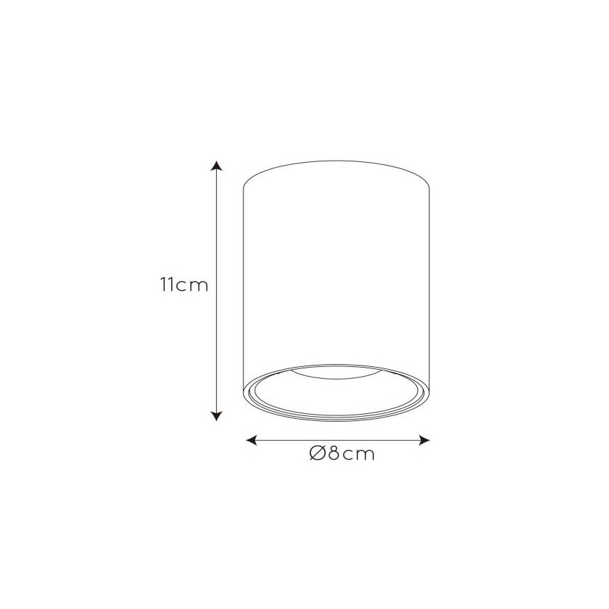 Lucide 09912/05/31 - LED Kohtvalgusti BENTOO 1xGU10/5W/230V valge