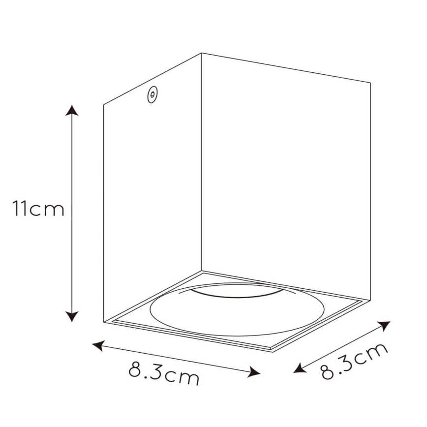 Lucide 09913/05/36 - LED Hämardatav kohtvalgusti BENTOO 1xGU10/5W/230V hall