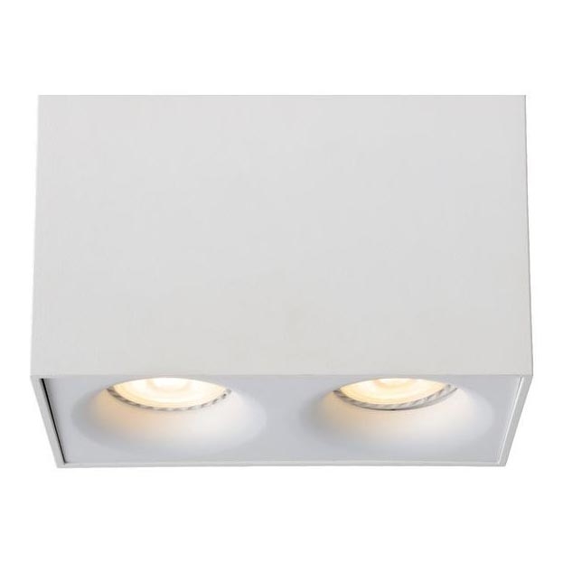 Lucide 09913/10/31 - LED Kohtvalgusti BENTOO-LED 2xGU10/4.5W/230V valge