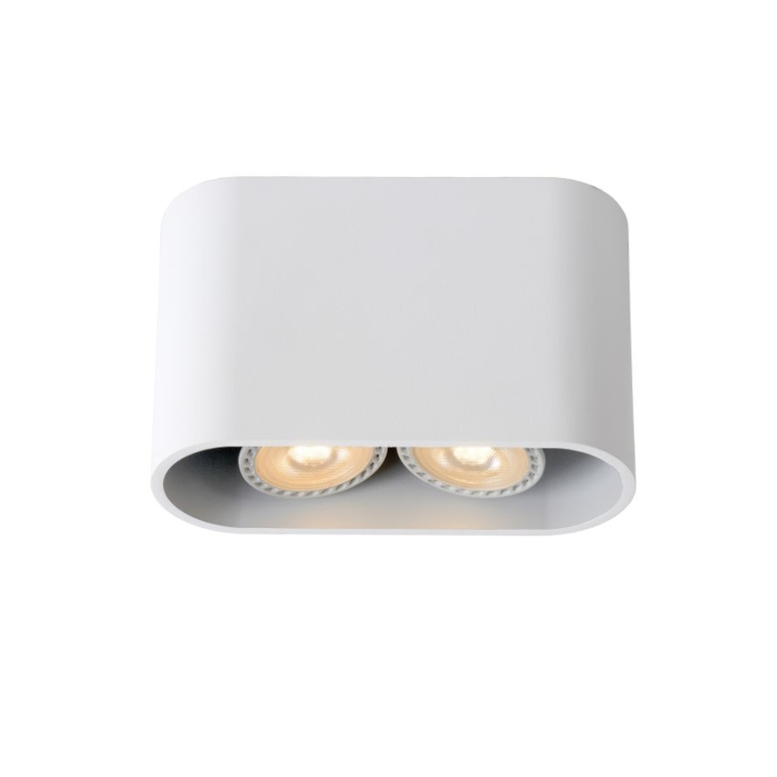 Lucide 09914/10/31 - LED Kohtvalgusti BENTOO 2xGU10/5W/230V valge