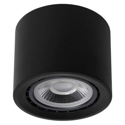 Lucide 09921/12/30 - LED Hämardatav kohtvalgusti FEDLER 1xGU10/12W/230V 2200-3000K CRI95 must