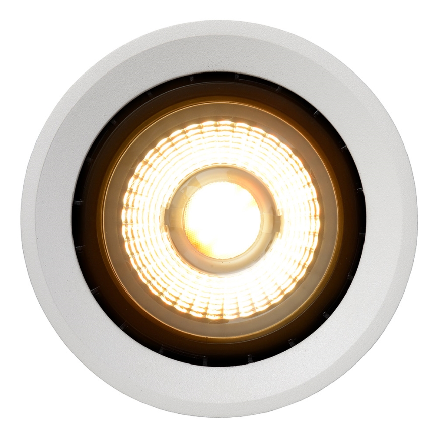 Lucide 09921/12/31 - LED Hämardatav kohtvalgusti FEDLER 1xGU10/12W/230V 2200-3000K CRI95 valge