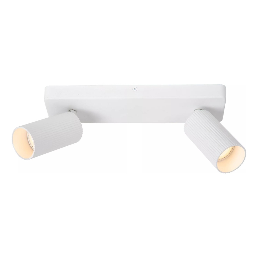 Lucide 09939/02/31 - Suunatav spottvalgusti CLUBS 2xGU10/40W/230V valge