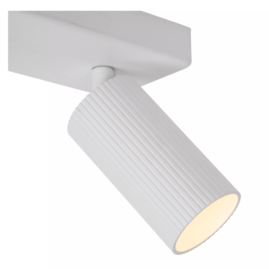 Lucide 09939/02/31 - Suunatav spottvalgusti CLUBS 2xGU10/40W/230V valge