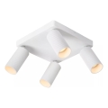 Lucide 09939/14/31 - suunavalgusti CLUBS 4xGU10/40W/230V valge