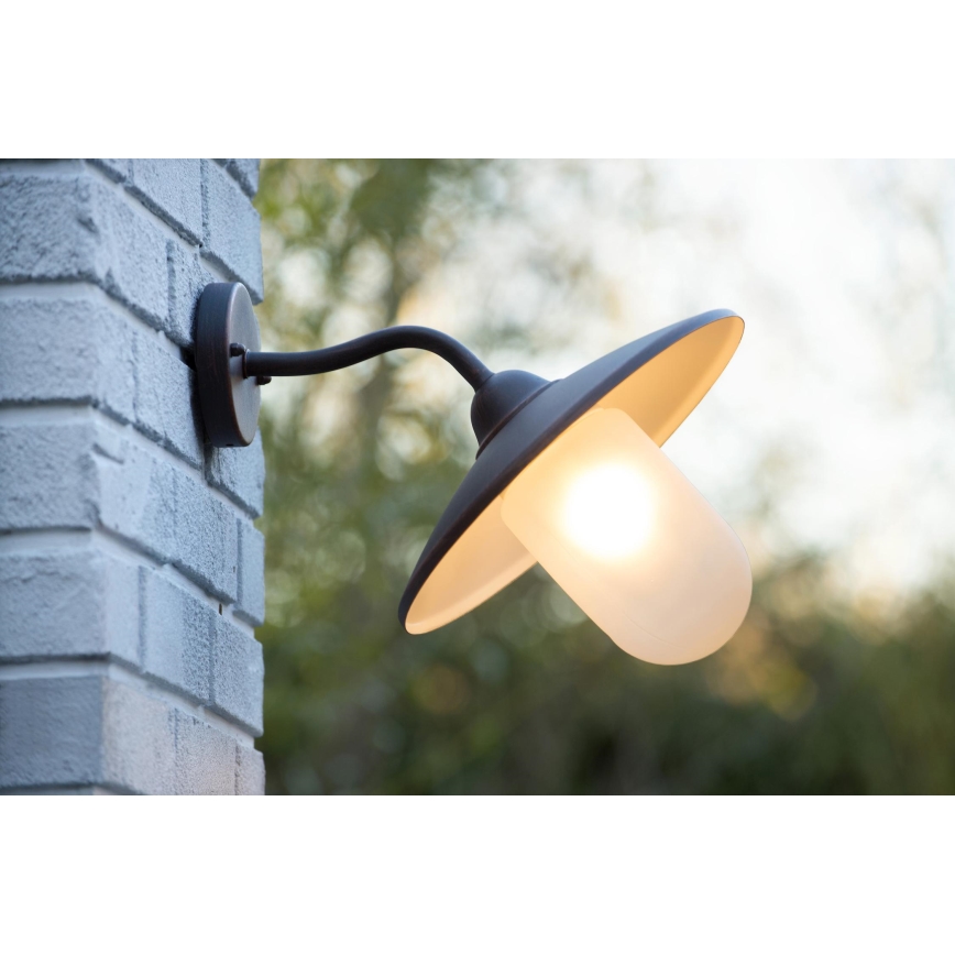 Lucide 11870/01/97 - Seinavalgusti õue ARUBA 1xE27/60W/230V