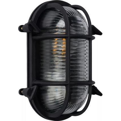 Lucide 11891/20/30 - Väli seinavalgusti DUDLEY 1xE27/40W/230V IP65 must