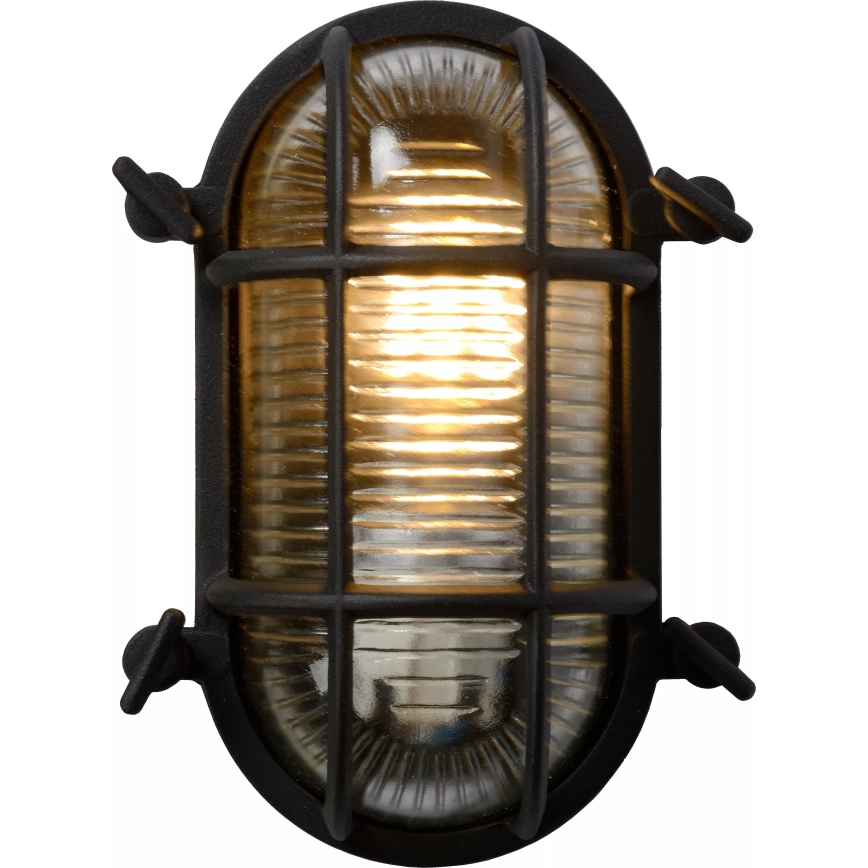 Lucide 11891/20/30 - Väli seinavalgusti DUDLEY 1xE27/40W/230V IP65 must